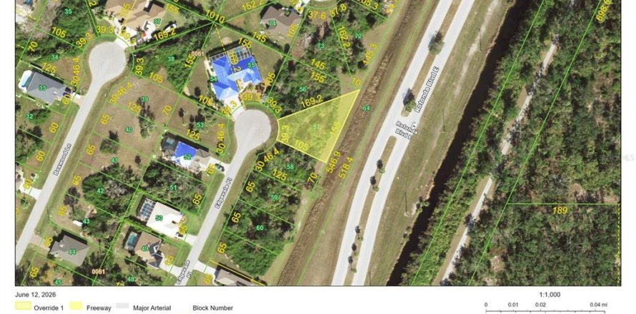 Terreno en Rotonda, Florida № 2218124
