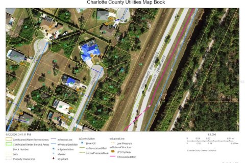 Terreno en venta en Rotonda, Florida № 2218124 - foto 3