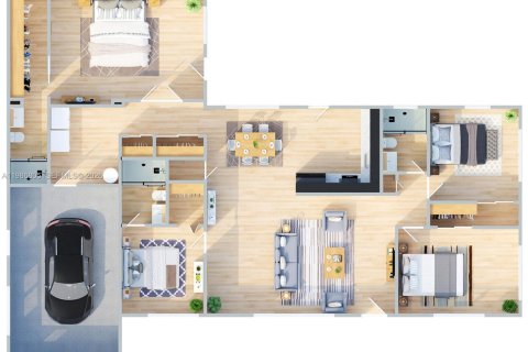 Купить виллу или дом в Майами, Флорида 1 комната, 152.55м2, № 2044982 - фото 25