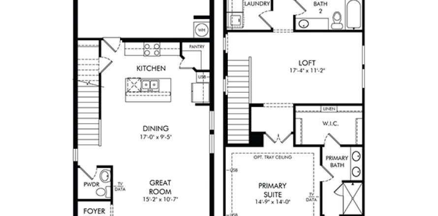 Casa en Winter Garden, Florida 3 dormitorios, 166.11 m2 № 1746510