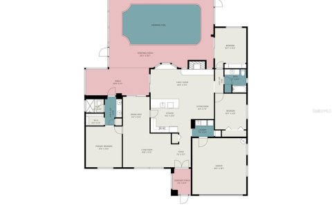 House in Spring Hill, Florida 3 bedrooms, 167.97 sq.m. № 1899063 - photo 28