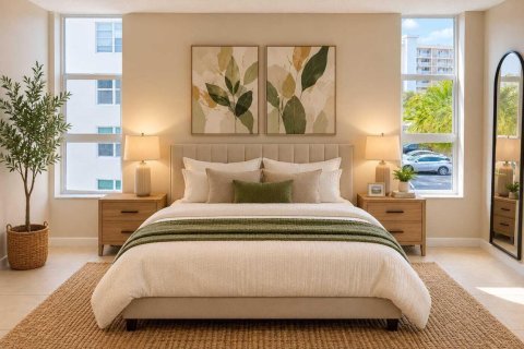Copropriété à louer à Pompano Beach, Floride: 3 chambres, 129.13 m2 № 2078691 - photo 10