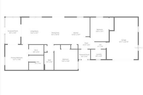 House in The Villages, Florida 3 bedrooms, 127.09 sq.m. № 2296691 - photo 5