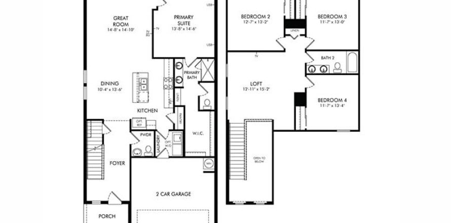 House in Lake Alfred, Florida 4 bedrooms, 201.41 sq.m. № 1842096
