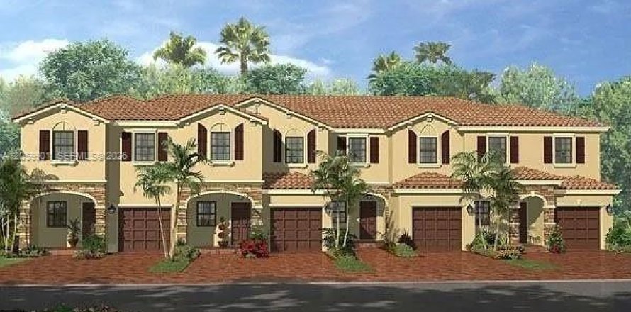 Touwnhouse à Miami, Floride 3 chambres, 150.22 m2 № 2279538