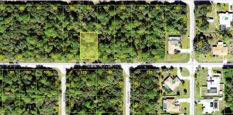 Land in Port Charlotte, Florida № 2161356