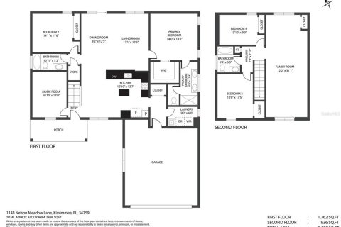 House in Kissimmee, Florida 4 bedrooms, 228.91 sq.m. № 1911875 - photo 28