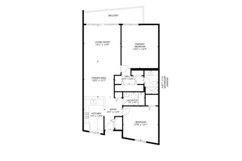 Condominio en alquiler en South Palm Beach, Florida, 2 dormitorios, 104.14 m2 № 1060264 - foto 1
