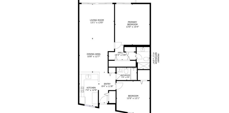 Condo à South Palm Beach, Floride, 2 chambres № 1060264