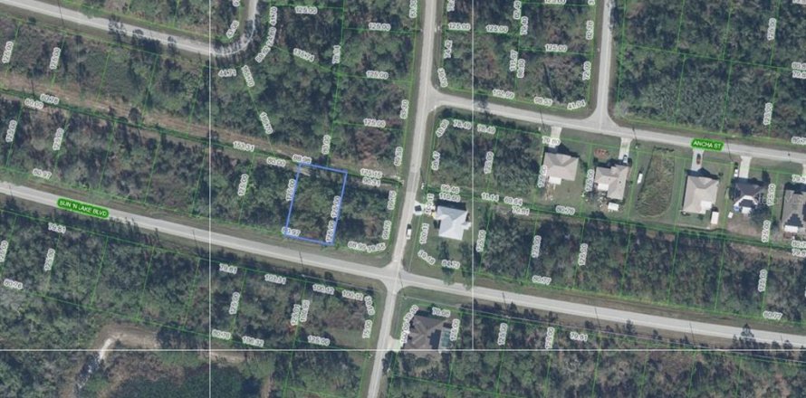 Terrain à Sebring, Floride № 2213779