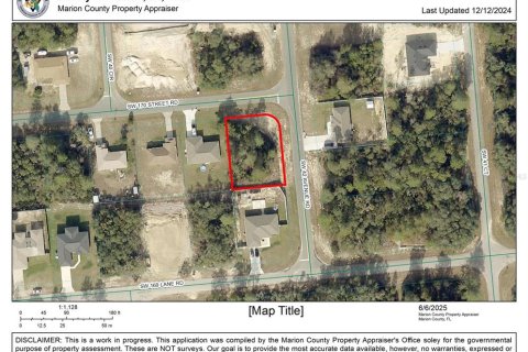 Terreno en venta en Ocala, Florida № 1772853 - foto 1