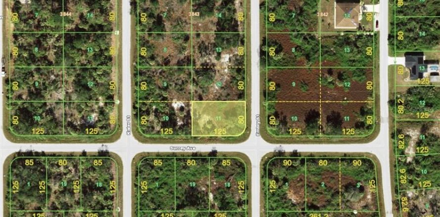 Land in Port Charlotte, Florida № 2165021