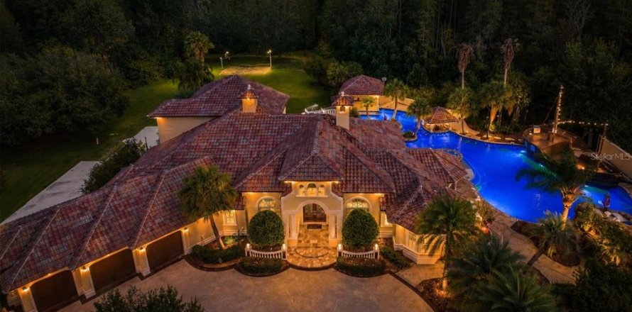 House in Lutz, Florida 5 bedrooms, 436.64 sq.m. № 2204535
