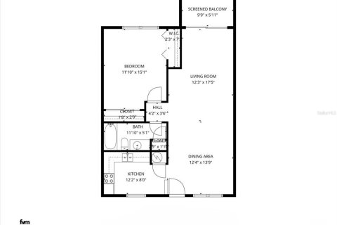 Condominio en venta en Dunedin, Florida, 1 dormitorio, 80.73 m2 № 2103894 - foto 24