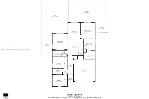 Купить виллу или дом в Хомстед, Флорида 3 спальни, 156.54м2, № 2020514 - фото 6