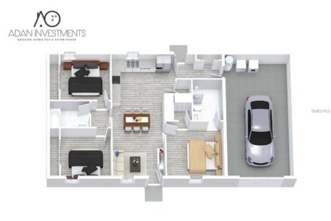 Casa en alquiler en Ocala, Florida, 3 dormitorios, 93.92 m2 № 1915341 - foto 9