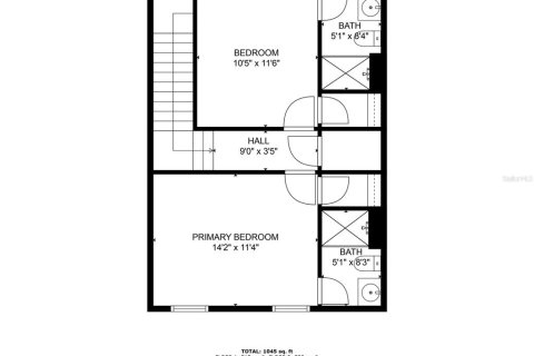 Townhouse in Kissimmee, Florida 2 bedrooms, 107.86 sq.m. № 1656661 - photo 26