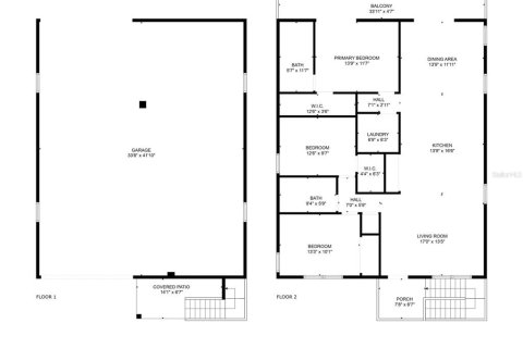 Villa ou maison à vendre à Hernando Beach, Floride: 3 chambres, 149.85 m2 № 1909914 - photo 3