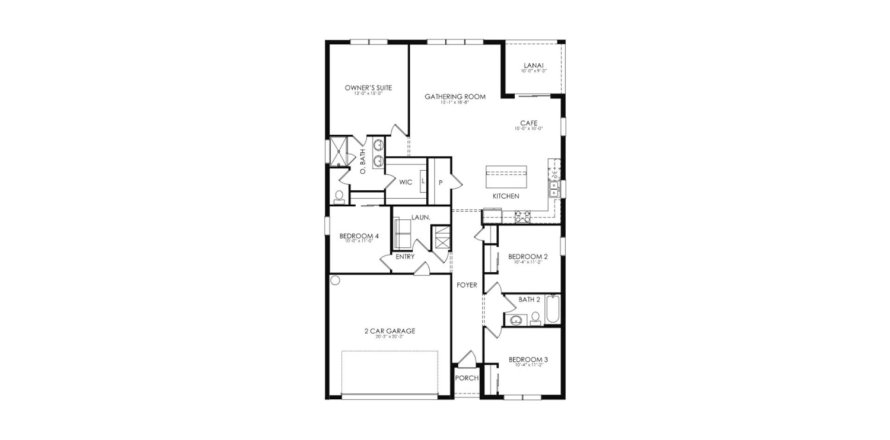House in MAGNOLIA RANCH in Bradenton, Florida 4 bedrooms, 171 sq.m. № 55743