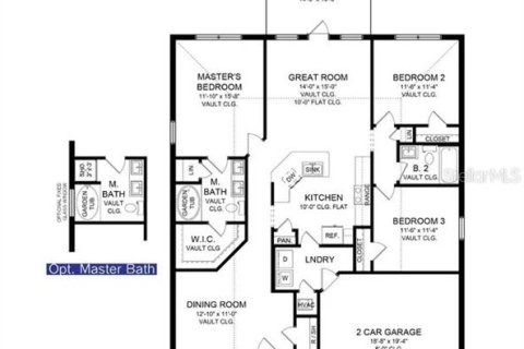 Casa en venta en Ocala, Florida, 3 dormitorios, 137.96 m2 № 1631725 - foto 4