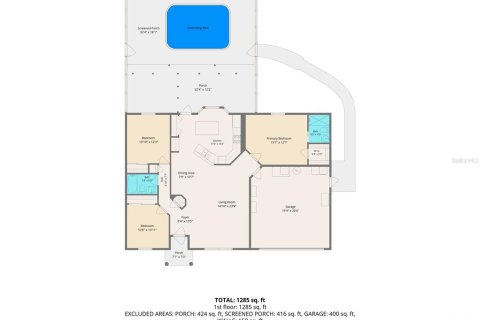 Villa ou maison à vendre à Inverness, Floride: 3 chambres, 129.69 m2 № 2201492 - photo 2