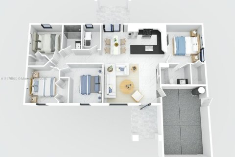 House in Lehigh Acres, Florida 3 bedrooms, 115.11 sq.m. № 1927598 - photo 2