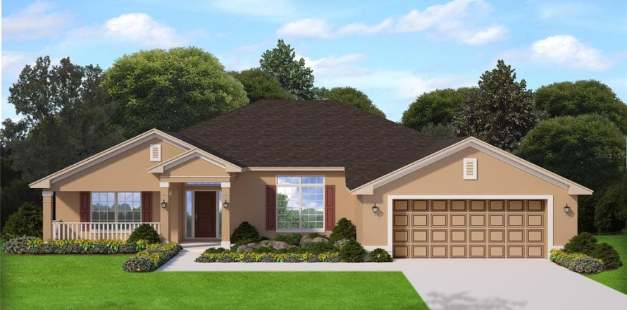 House in Ocala, Florida 4 bedrooms, 211.91 sq.m. № 1869430