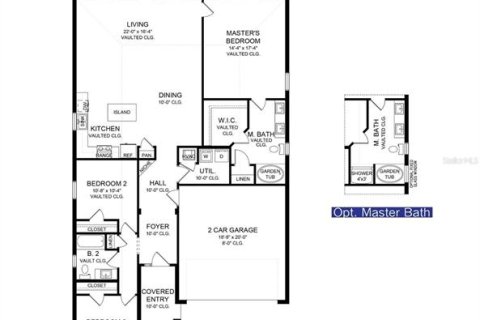 House in Ocala, Florida 3 bedrooms, 159.79 sq.m. № 2234411 - photo 2