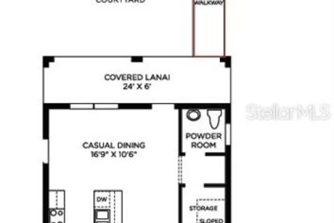 House in Apopka, Florida 3 bedrooms, 177.16 sq.m. № 2207202 - photo 3