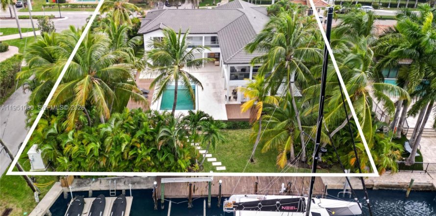 House in Hallandale Beach, Florida 6 bedrooms, 552.68 sq.m. № 2007181