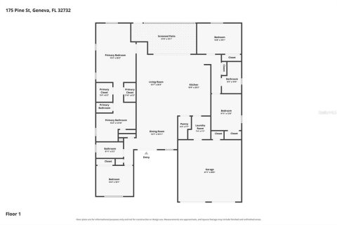 Casa en venta en Geneva, Florida, 4 dormitorios, 188.68 m2 № 2385865 - foto 2