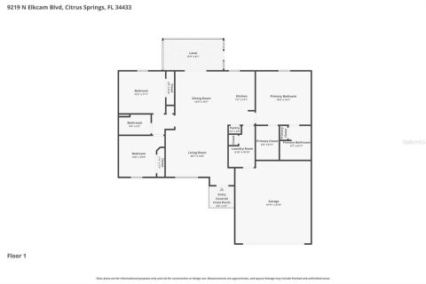 Casa en venta en Citrus Springs, Florida, 3 dormitorios, 134.71 m2 № 2227063 - foto 29