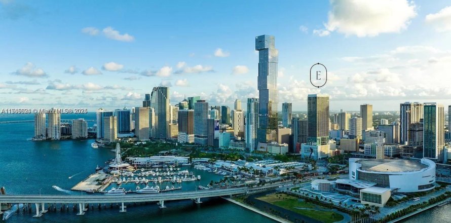 Студия в кондо в Майами, Флорида № 1962548