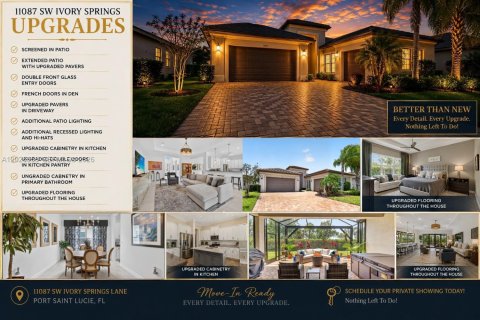 House in Port St. Lucie, Florida 2 bedrooms, 239.69 sq.m. № 2186296 - photo 5