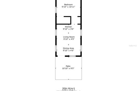 House in Weeki Wachee, Florida 4 bedrooms, 124.86 sq.m. № 1571706 - photo 8