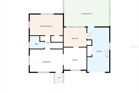 House in Gulfport, Florida 2 bedrooms, 102.56 sq.m. № 2321780 - photo 17