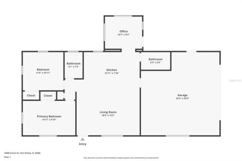 Villa ou maison à vendre à Port Richey, Floride: 2 chambres, 94.76 m2 № 1856576 - photo 9