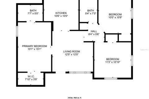 Villa ou maison à vendre à Tampa, Floride: 3 chambres, 78.6 m2 № 2148267 - photo 23