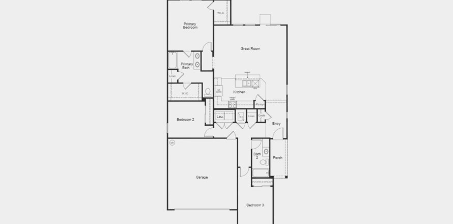 Townhouse floor plan «145SQM», 3 bedrooms in WHITEVIEW VILLAGE