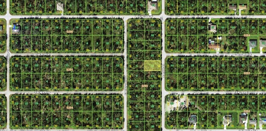 Terrain à Port Charlotte, Floride № 2218349