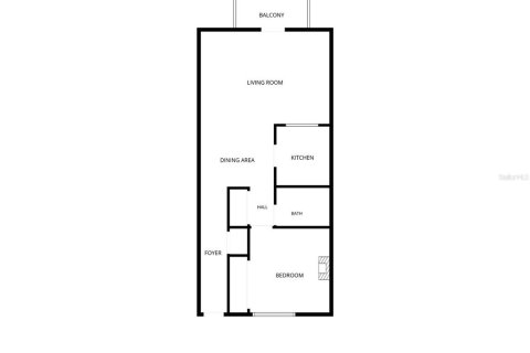 Condo in Daytona Beach, Florida, 1 bedroom  № 2393878 - photo 4