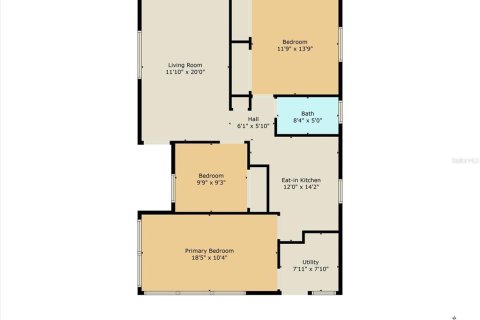 House in Beverly Hills, Florida 3 bedrooms, 134.52 sq.m. № 1588820 - photo 30