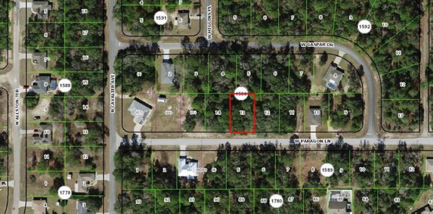 Land in Citrus Springs, Florida № 2162765