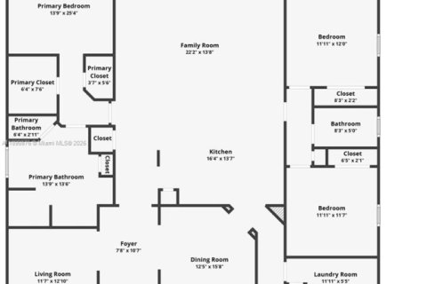 House in Miami, Florida 4 bedrooms, 246.47 sq.m. № 1952902 - photo 7