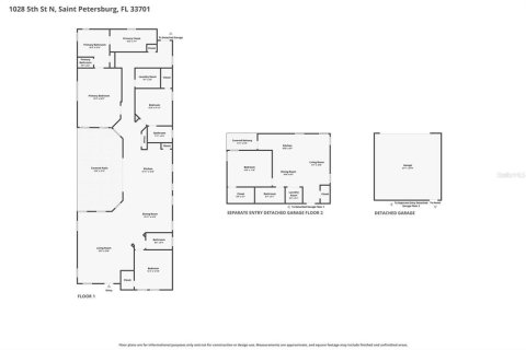 Villa ou maison à vendre à Saint Petersburg, Floride: 4 chambres, 280.38 m2 № 2199877 - photo 4