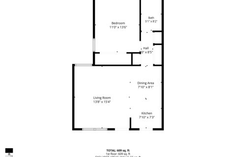 Copropriété à louer à Lauderdale-by-the-Sea, Floride: 1 chambre, 51.65 m2 № 2173647 - photo 19