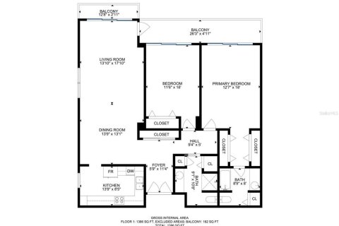 Condo in Belleair, Florida, 2 bedrooms  № 1552517 - photo 22