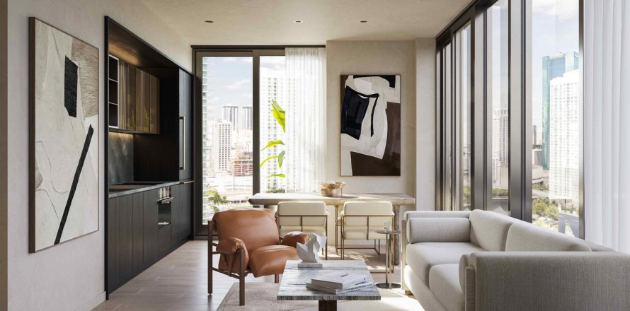 Condominio en Miami, Florida, 2 dormitorios  № 700870