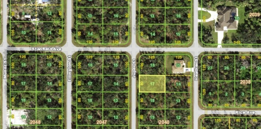 Terreno en Port Charlotte, Florida № 2239807