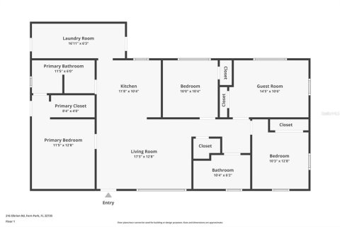 Villa ou maison à vendre à Casselberry, Floride: 4 chambres, 133.04 m2 № 1902660 - photo 3